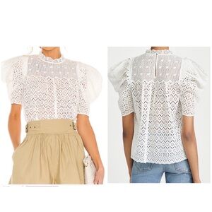 Ulla Johnson Mae Top White, 8
